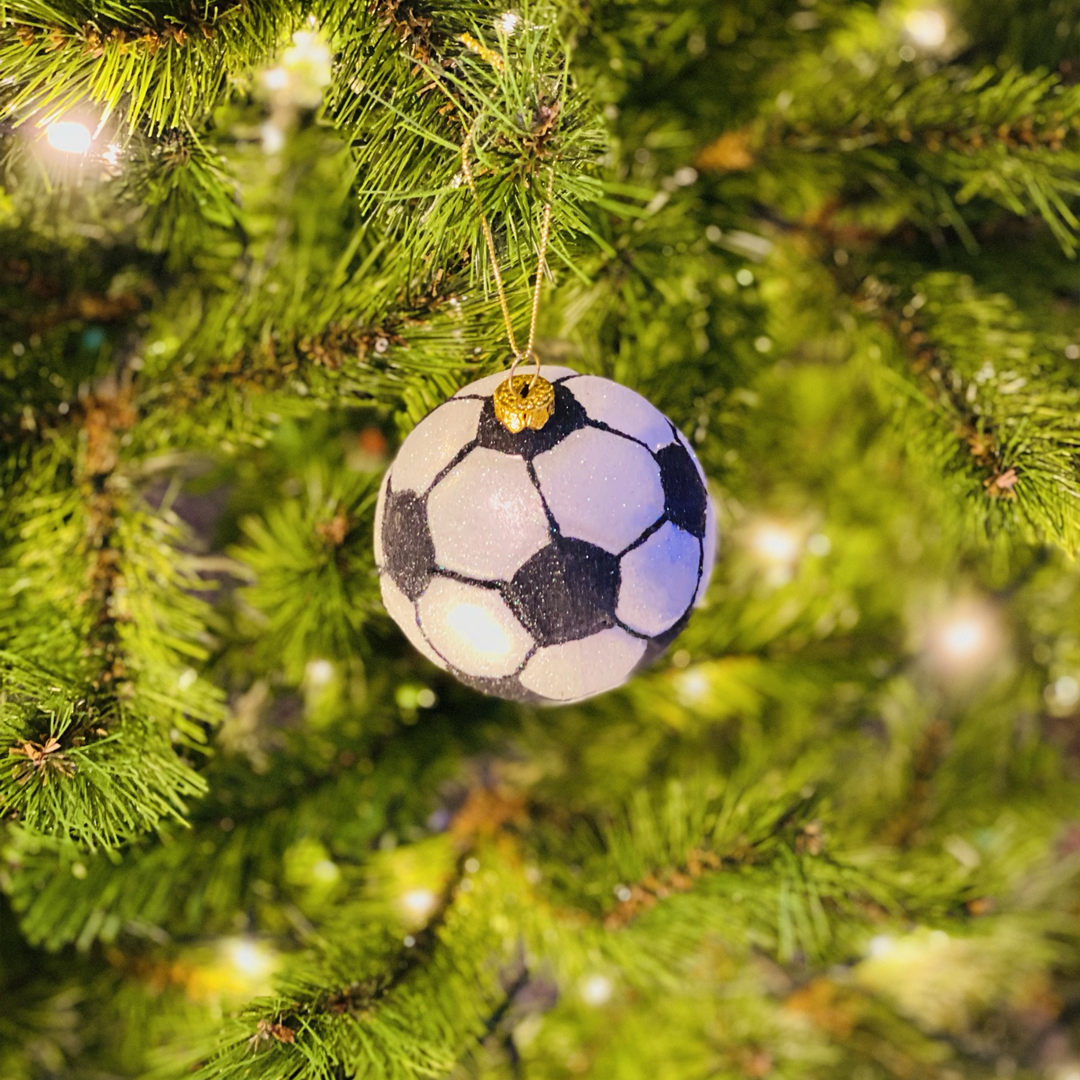 Kerstbal Voetbal Foute Kerstballen