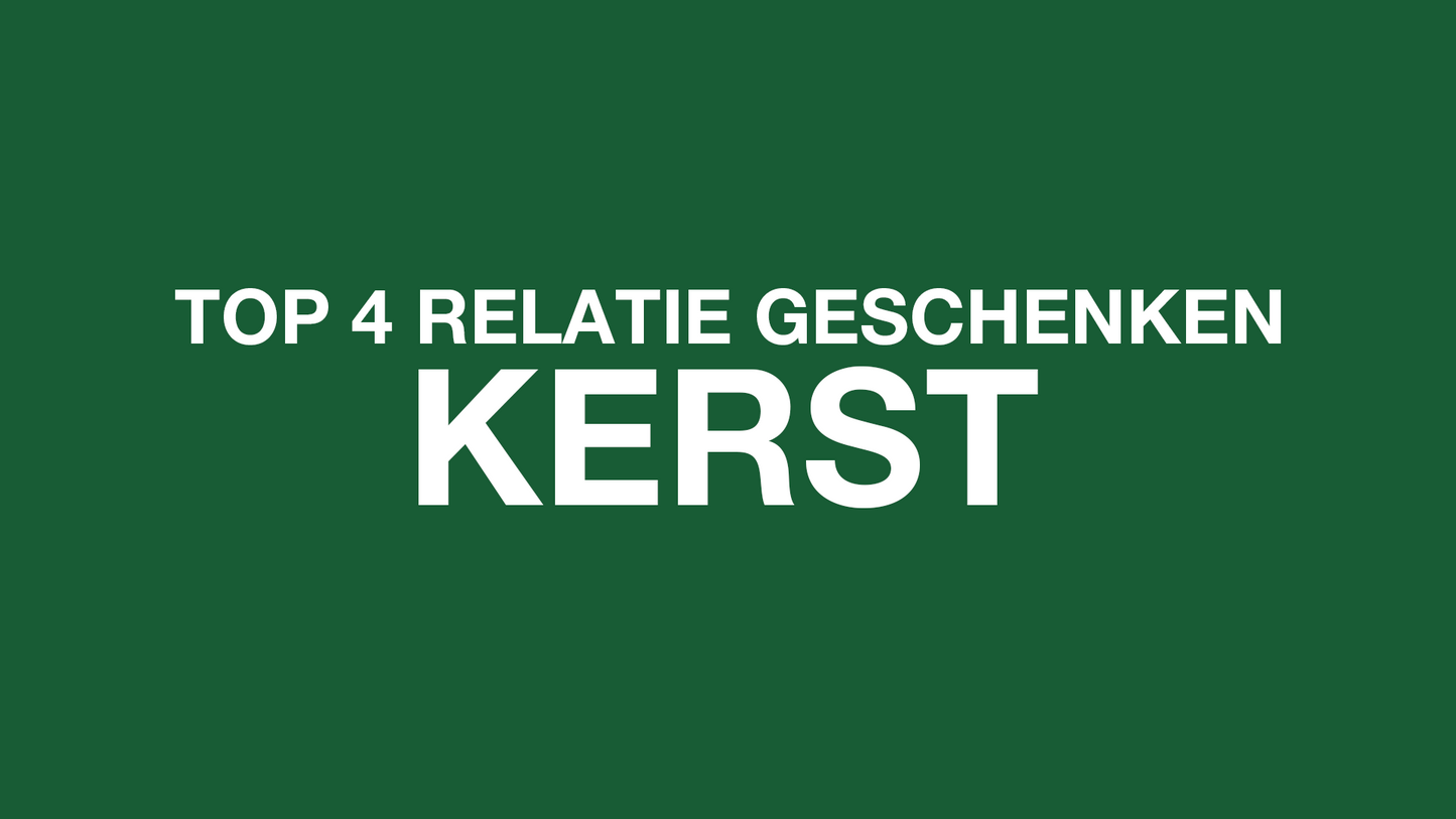 Top 4 Relatie Geschenken Kerst