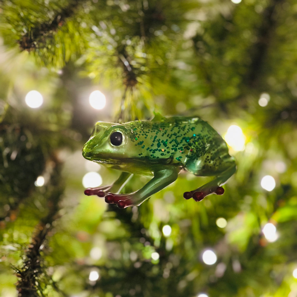 Kerstbal Kikker