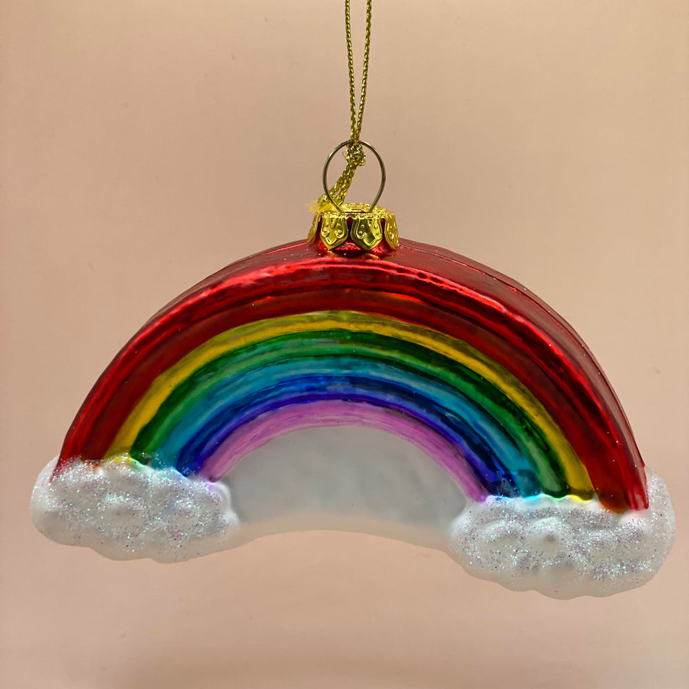 Kerstbal Regenboog