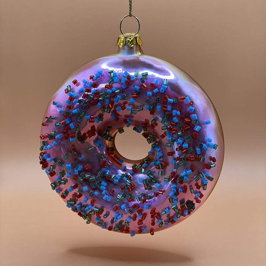 Kerstbal Donut